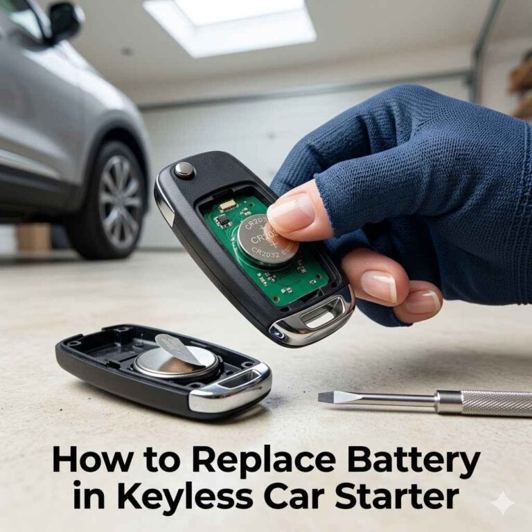 How to Replace Battery in Keyless Car Starter