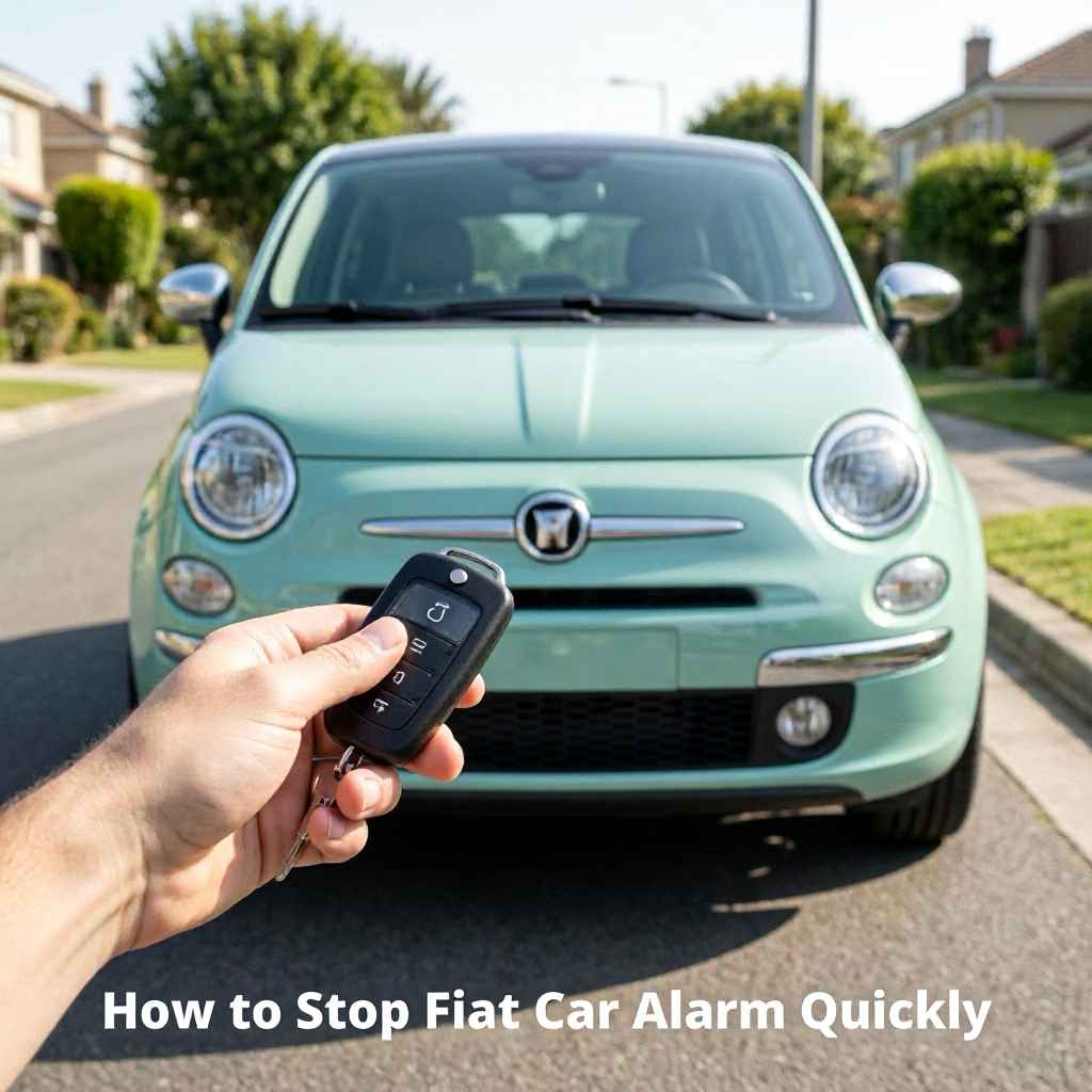 How to Stop Fiat Car Alarm Quickly