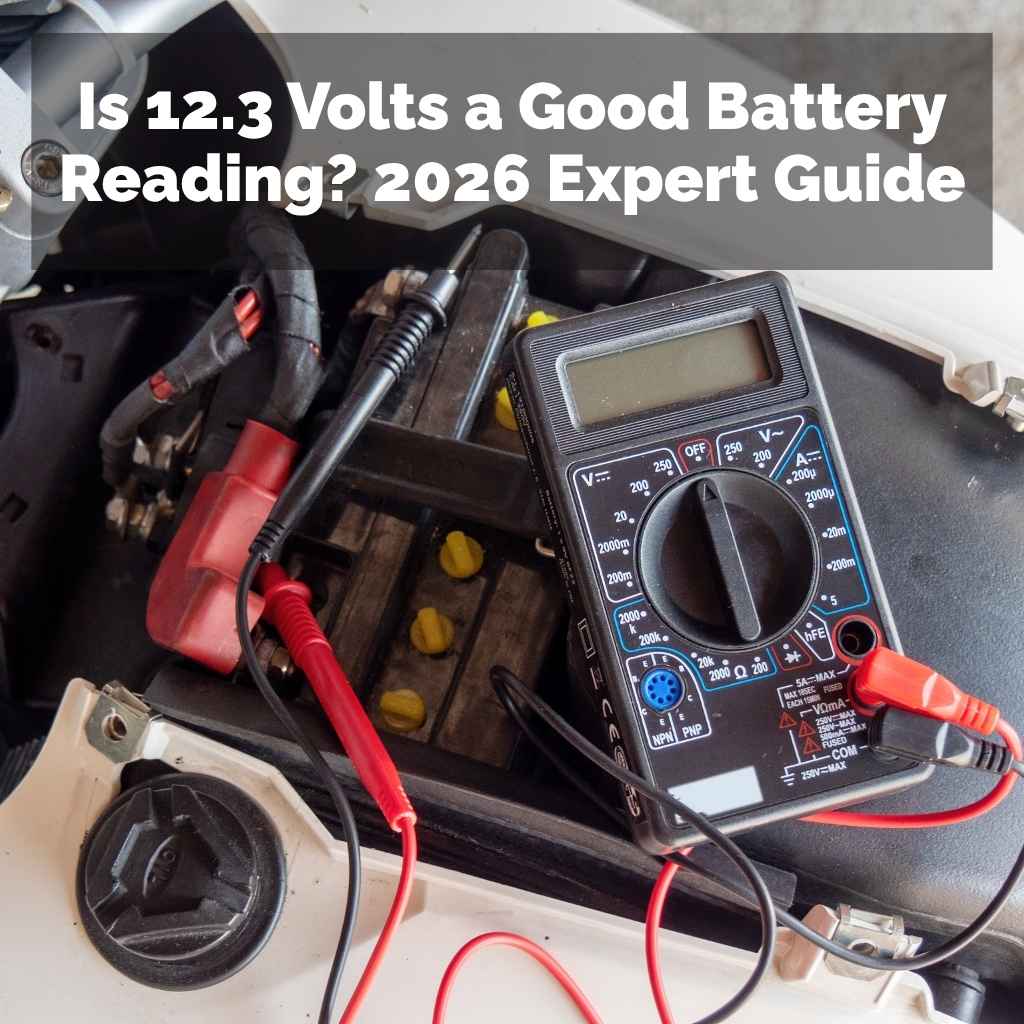 Is 12.3 Volts a Good Battery Reading