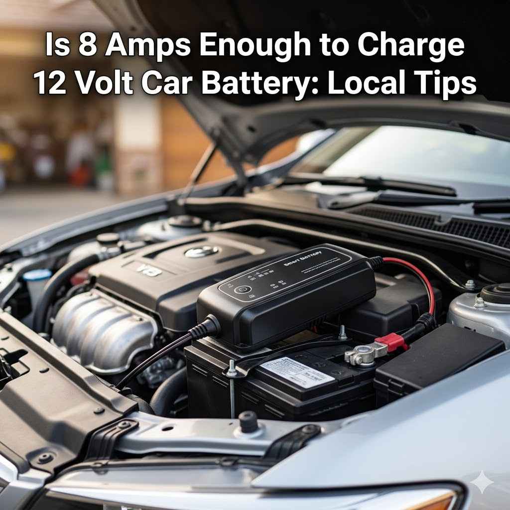 Is 8 Amps Enough to Charge 12 Volt Car Battery