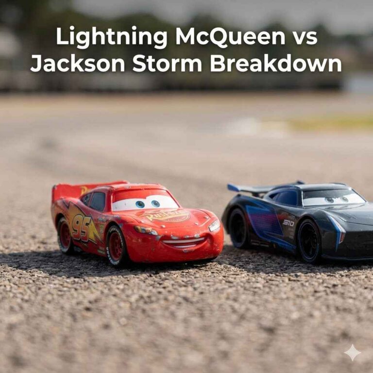 Lightning McQueen vs Jackson Storm Breakdown