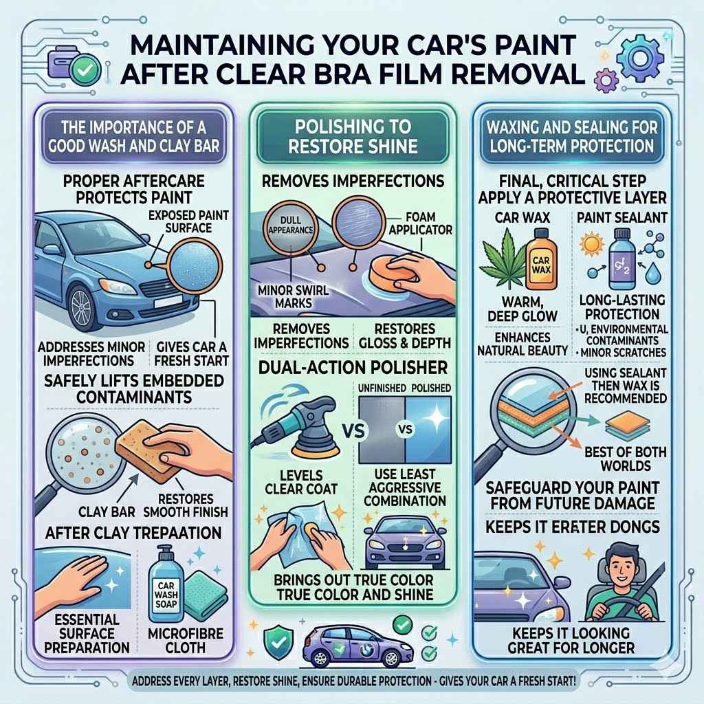 Maintaining Your Car's Paint After Film Removal
