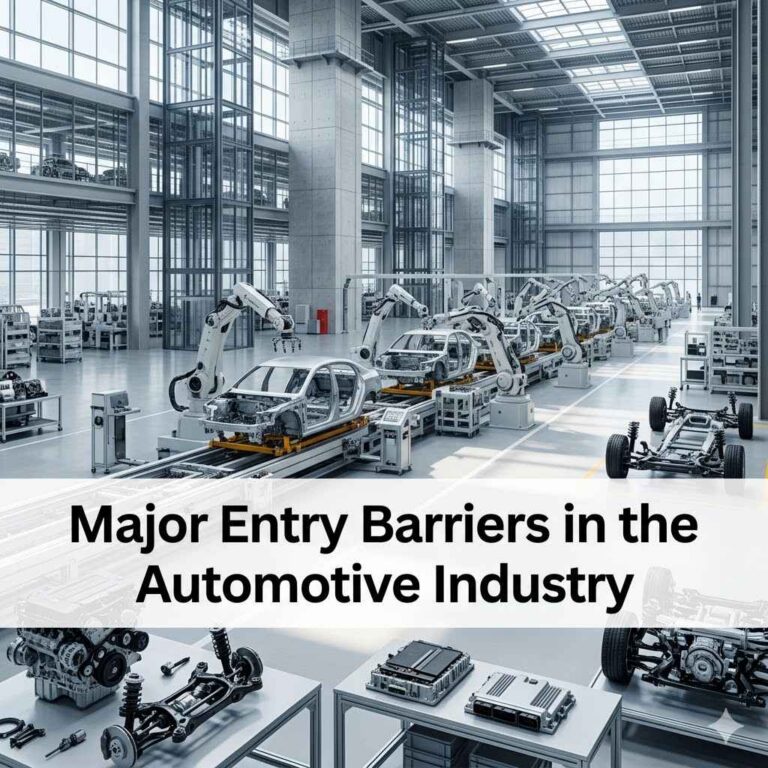 Major Entry Barriers in the Automotive Industry