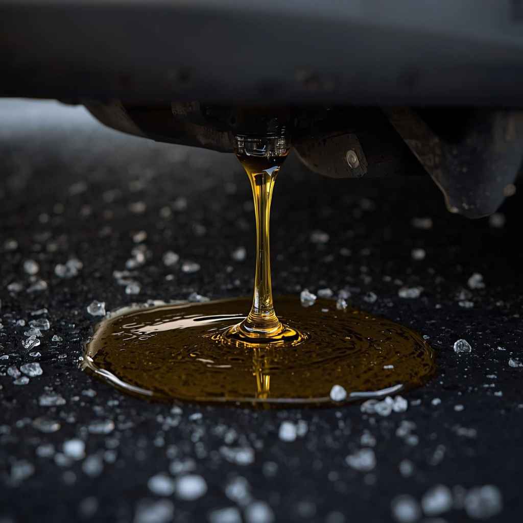 Spotting Oil Leaks After Hail Or Underbody Damage