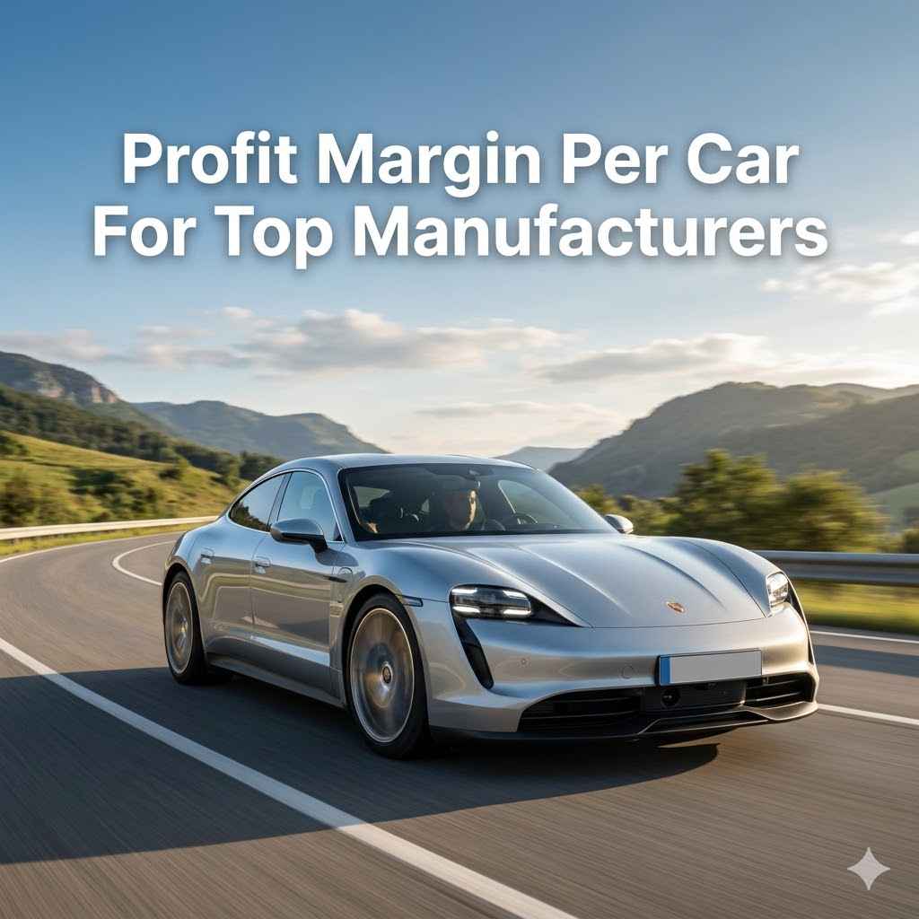Profit Margin Per Car For Top Manufacturers