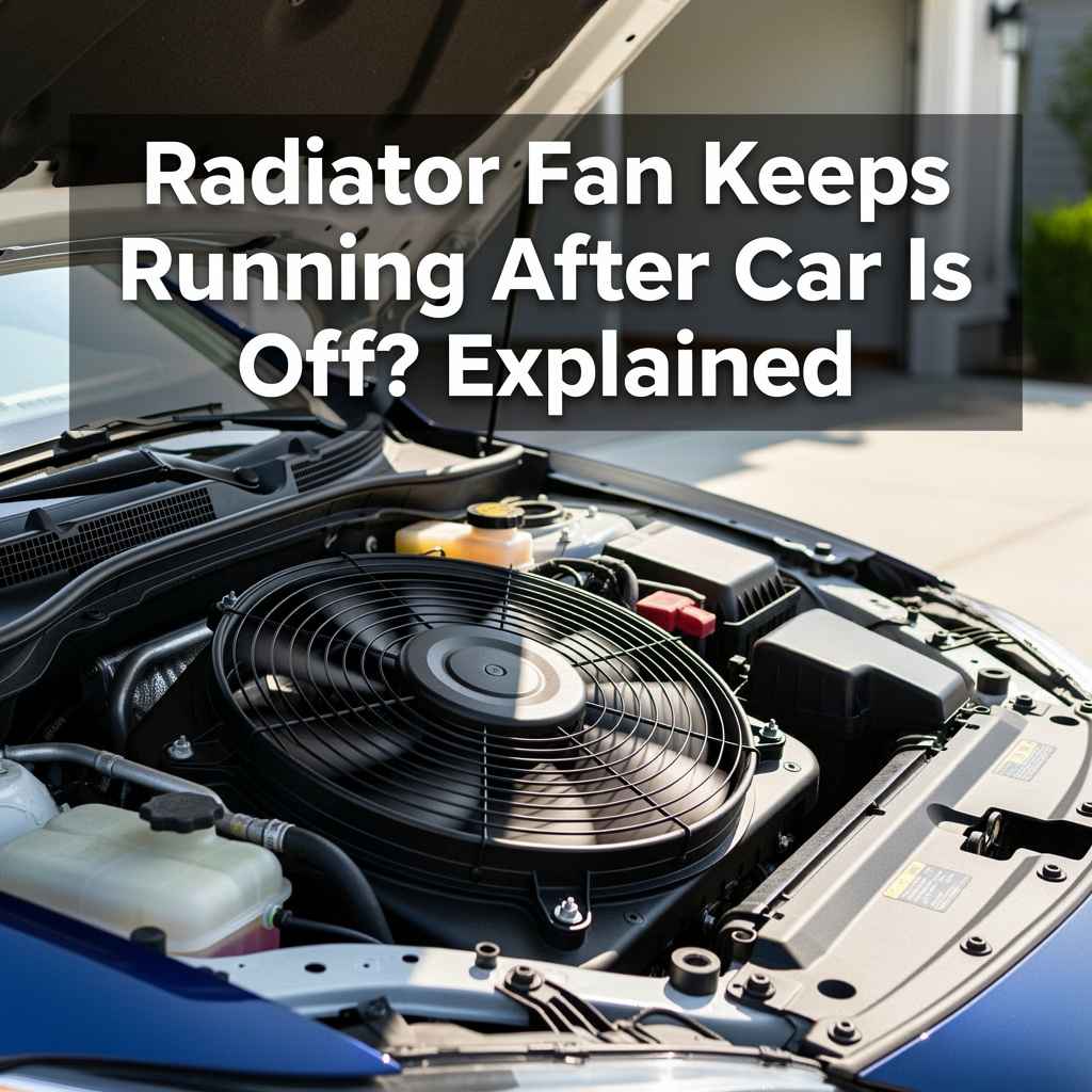 Radiator Fan Keeps Running After Car Is Off