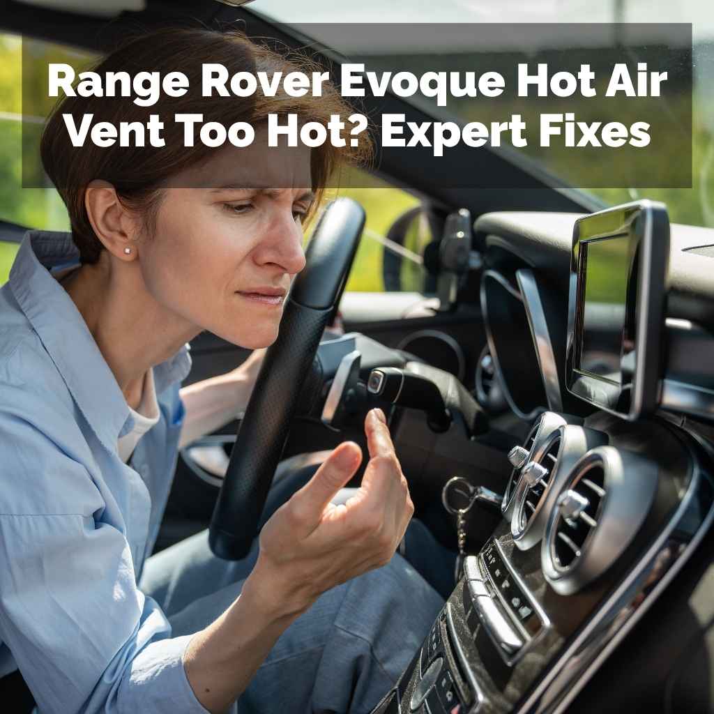 Range Rover Evoque Hot Air Vent Too Hot