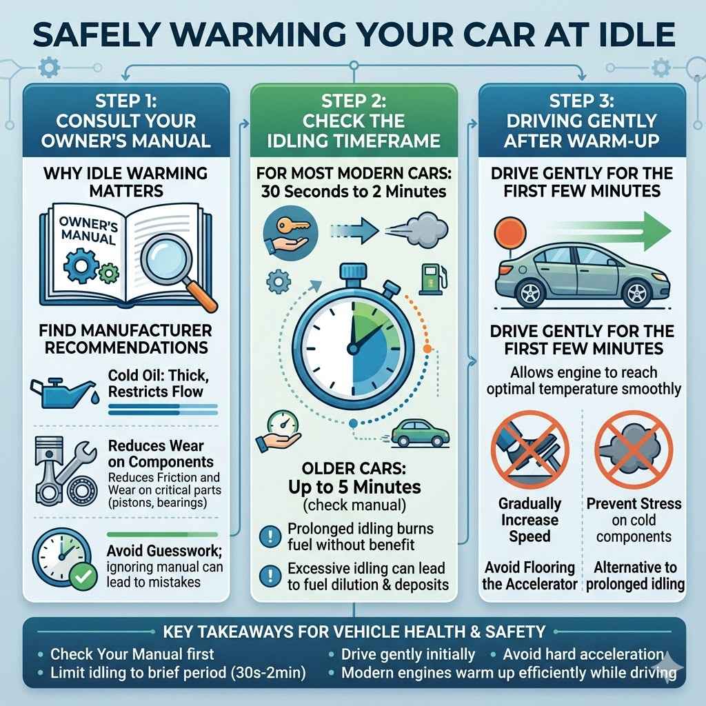 Safely Warming Your Car At Idle