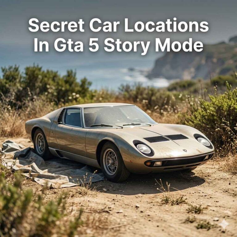 Secret Car Locations In Gta 5 Story Mode