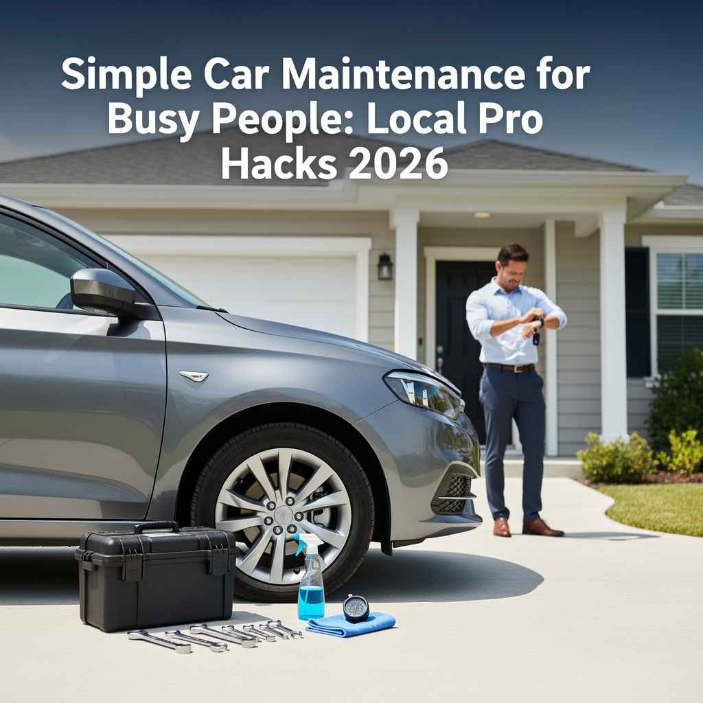 Simple Car Maintenance for Busy People