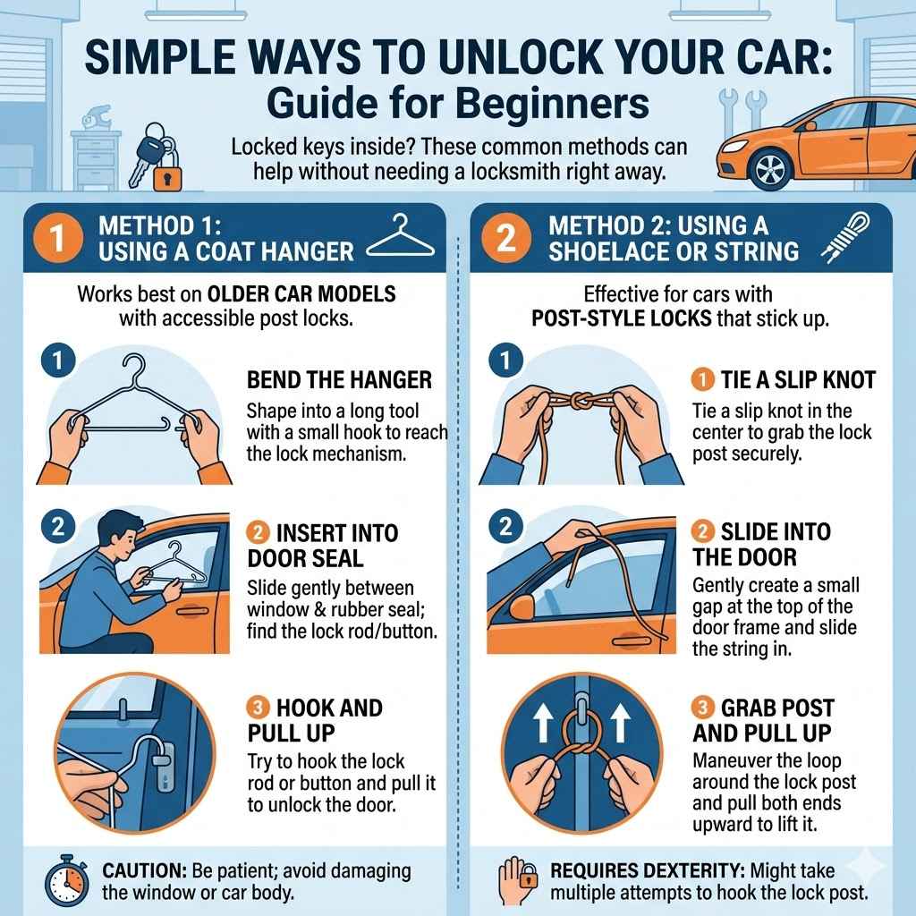 Simple Ways to Unlock Your Car