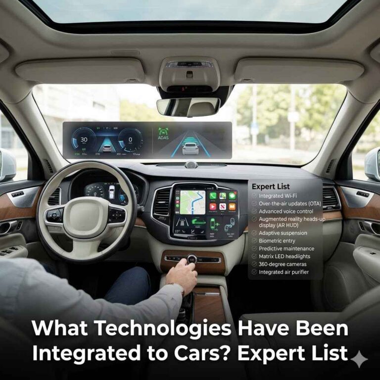 What Technologies Have Been Integrated to Cars