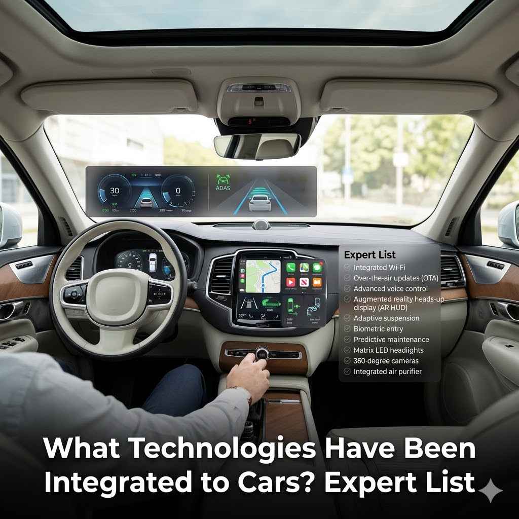 What Technologies Have Been Integrated to Cars