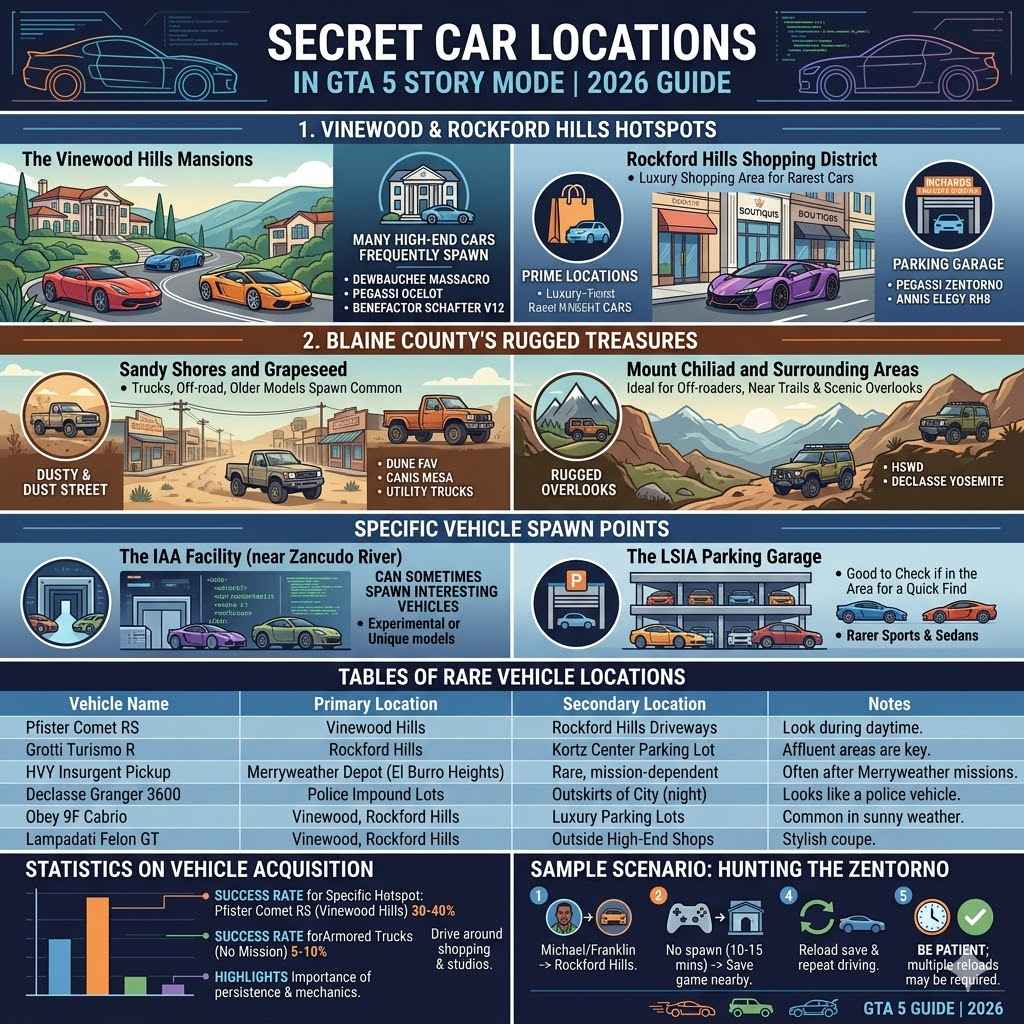Specific Vehicle Spawn Points
