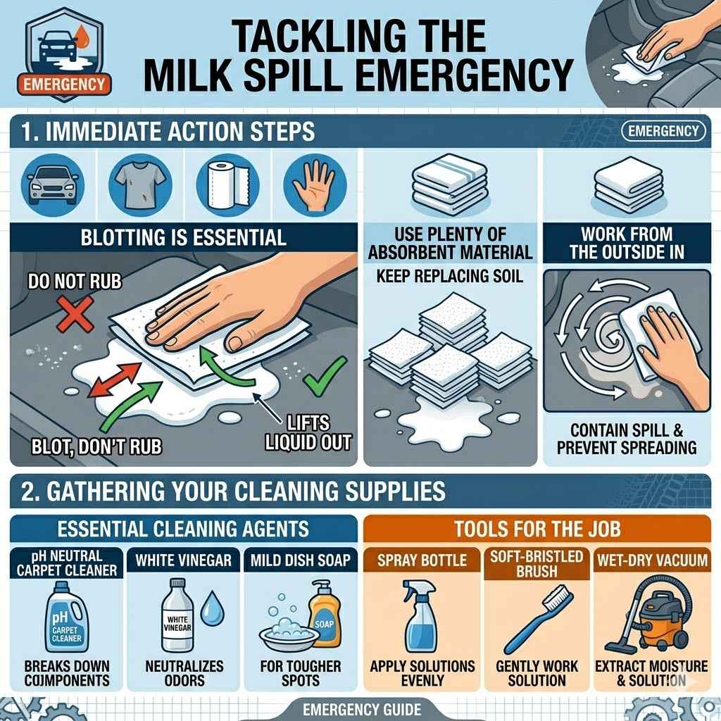 Tackling the Milk Spill Emergency