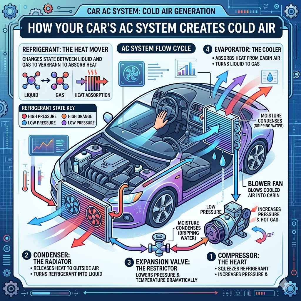 The AC System and Cold Air
