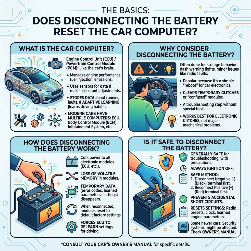 The Basics Does Disconnecting Battery Reset Car Computer