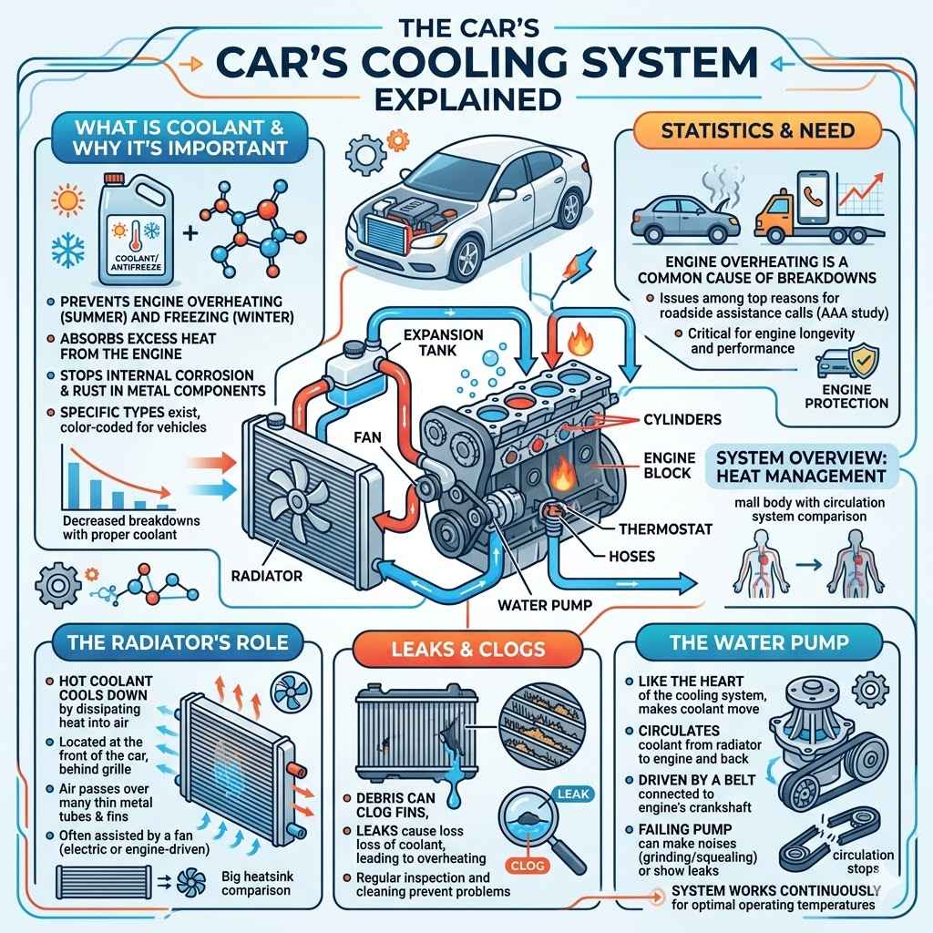 The Car's Cooling System Explained