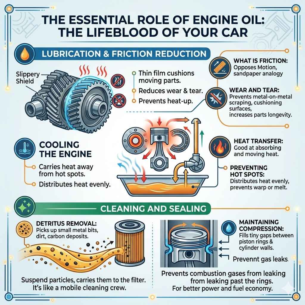 The Essential Role Of Engine Oil