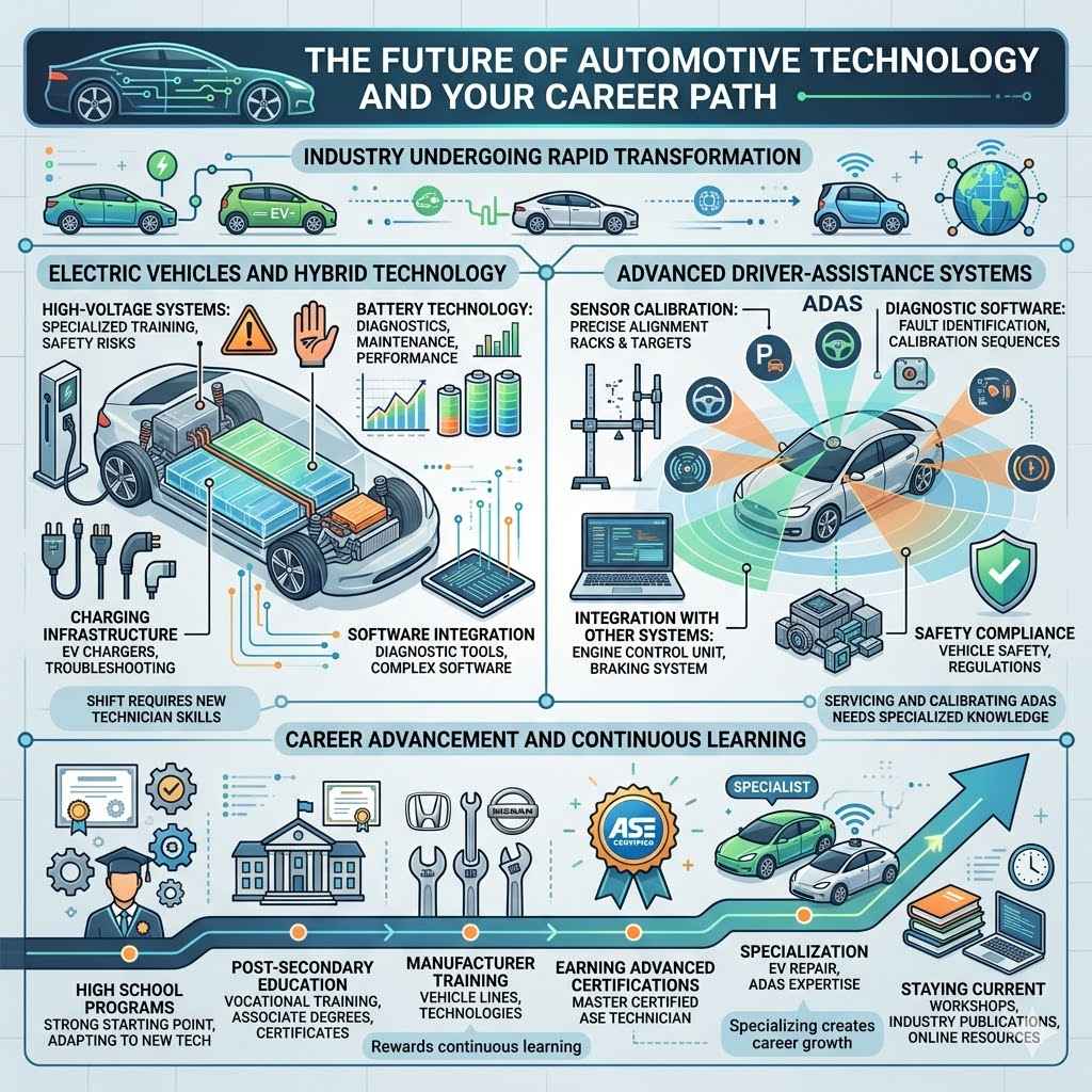 The Future of Automotive Technology and Your Career Path