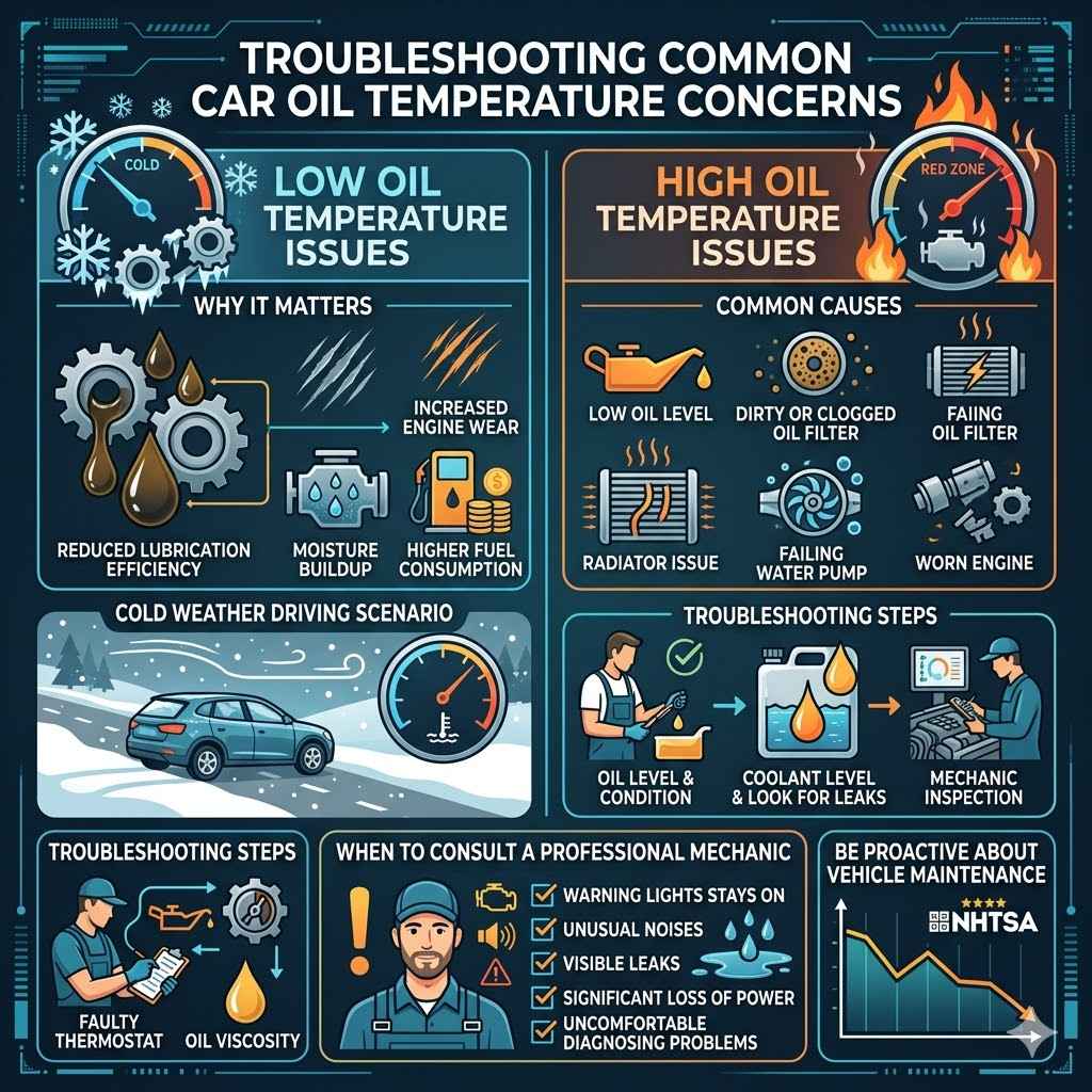 Troubleshooting Common Oil Temperature Concerns