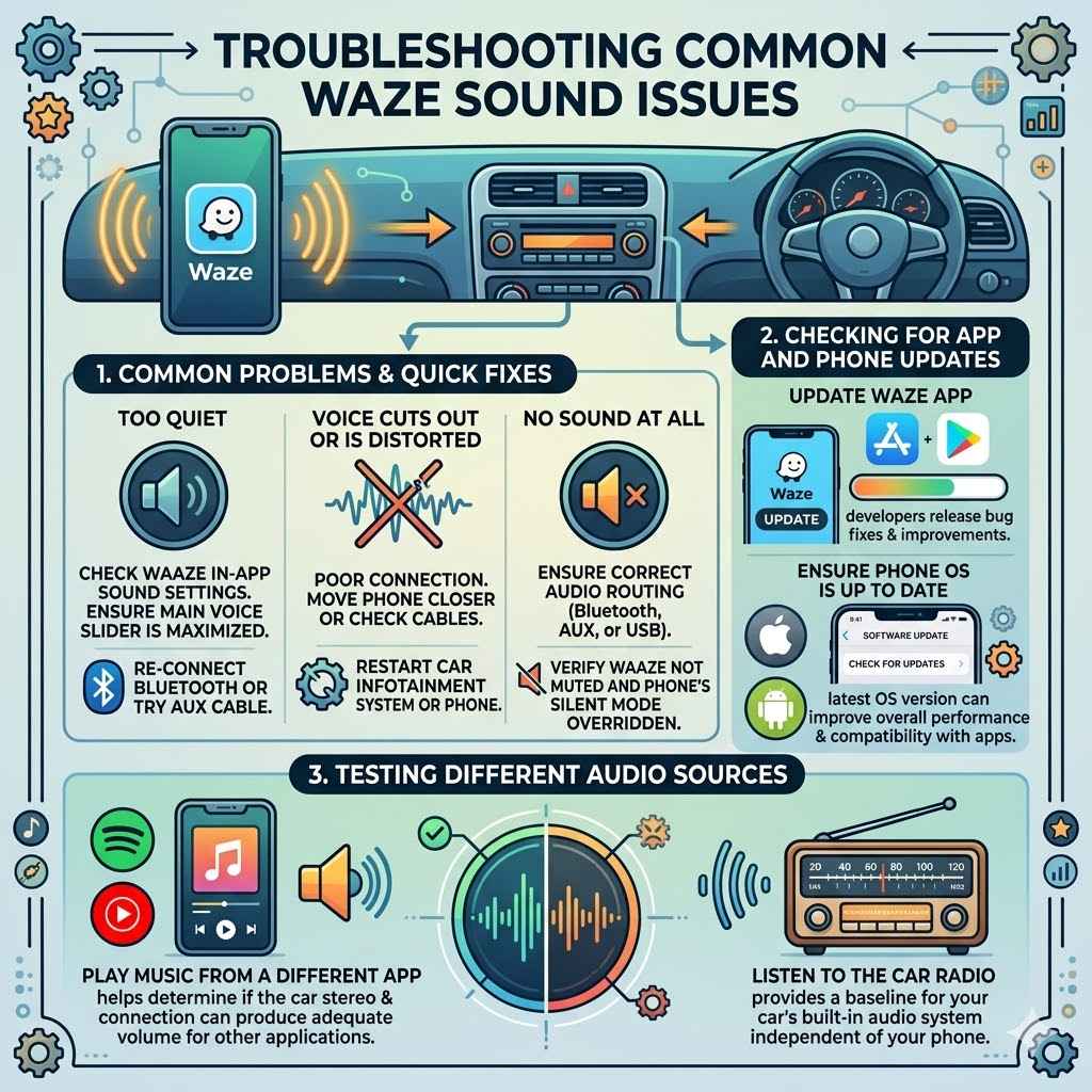 Troubleshooting Common Waze Sound Issues
