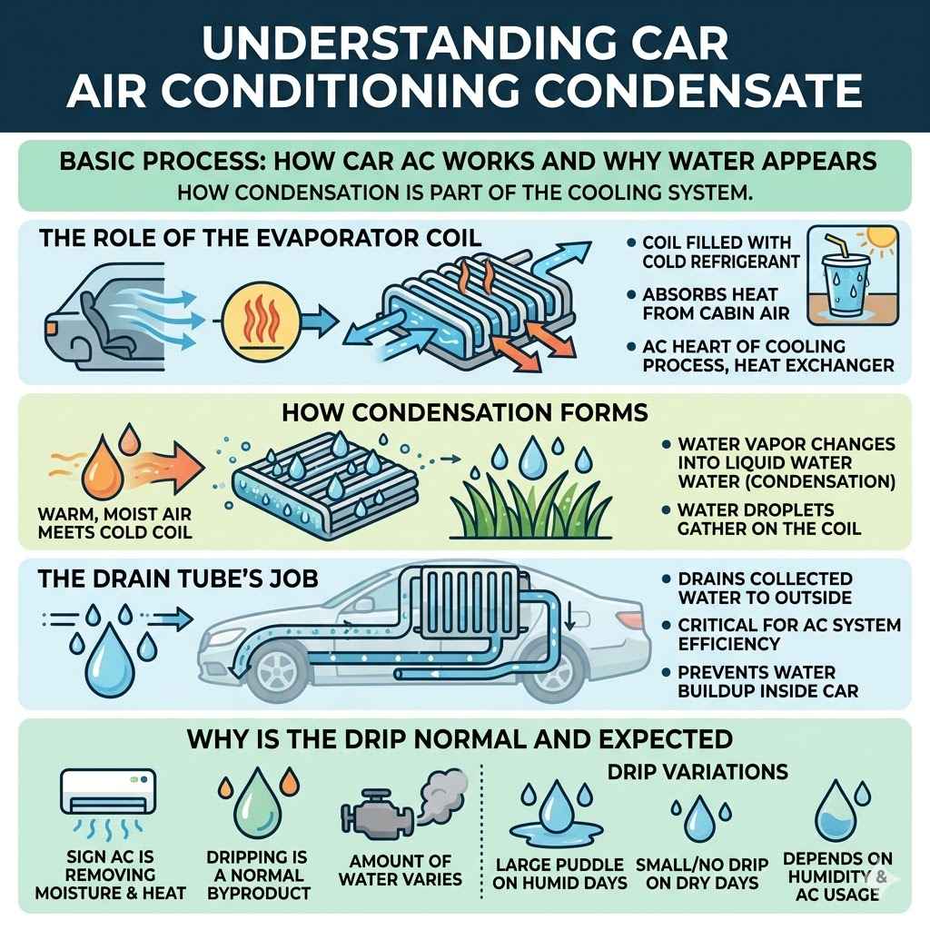 Understanding Car Air Conditioning Condensate