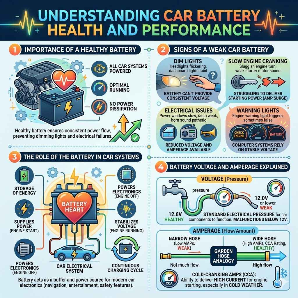 Understanding Car Battery Health and Performance