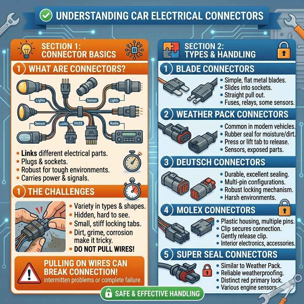 Understanding Car Electrical Connectors