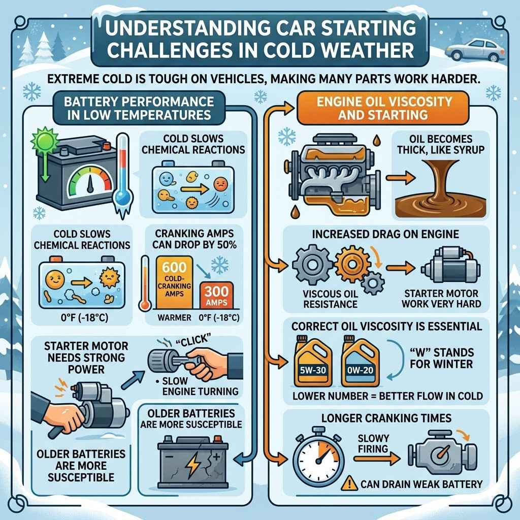 Understanding Car Starting Challenges in Cold Weather