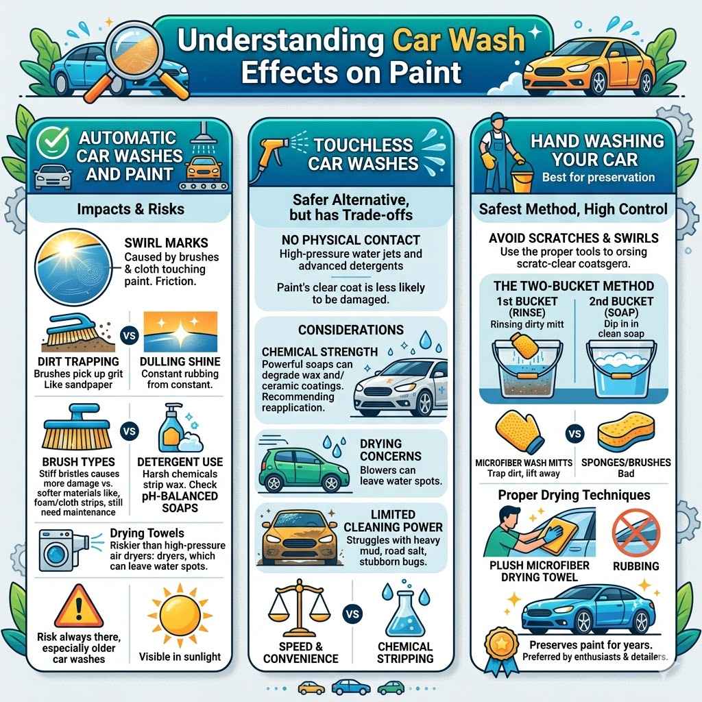 Understanding Car Wash Effects on Paint