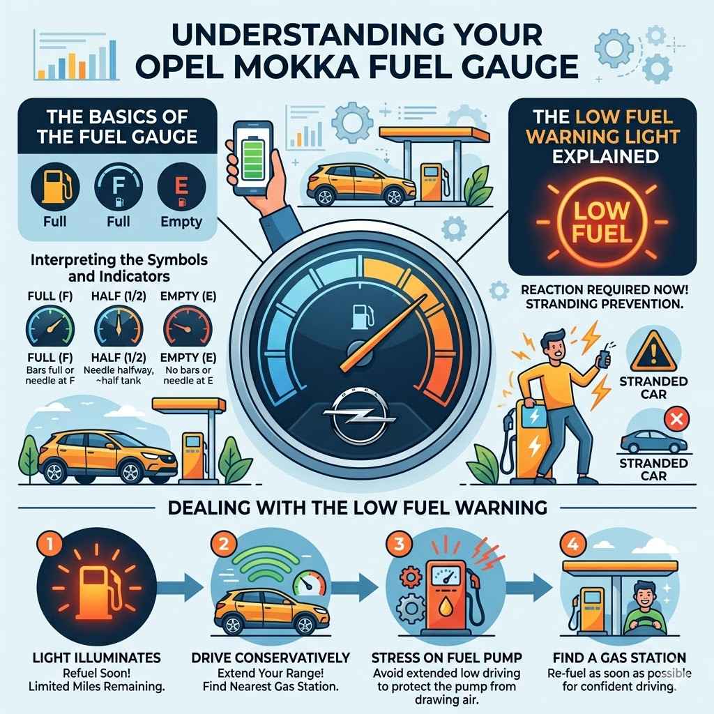 Understanding Your Opel Mokka Fuel Gauge