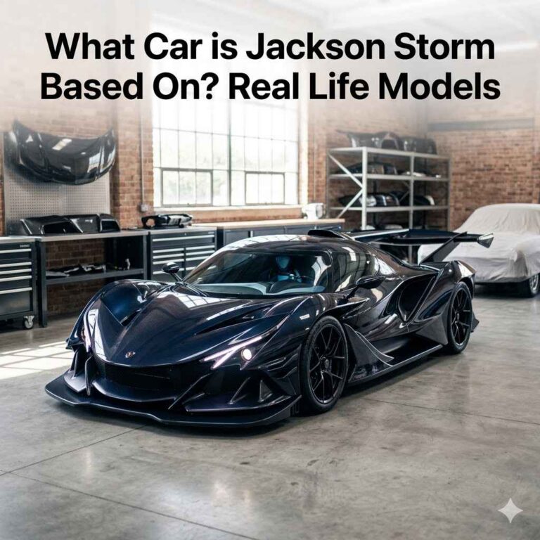 What Car is Jackson Storm Based On