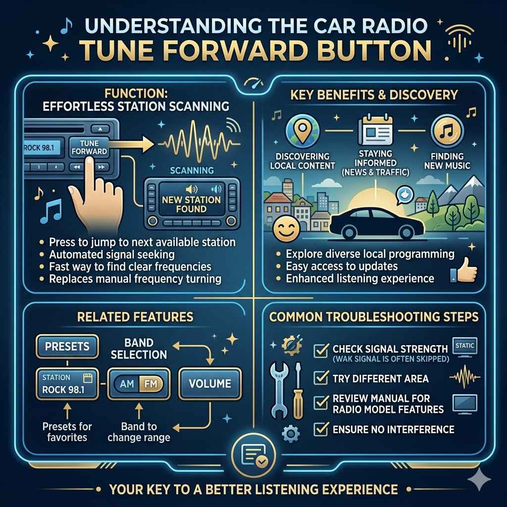 What Is a Tune Forward Button On Car Radio Local Guide Recap