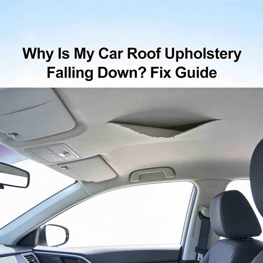 Why Is My Car Roof Upholstery Falling Down