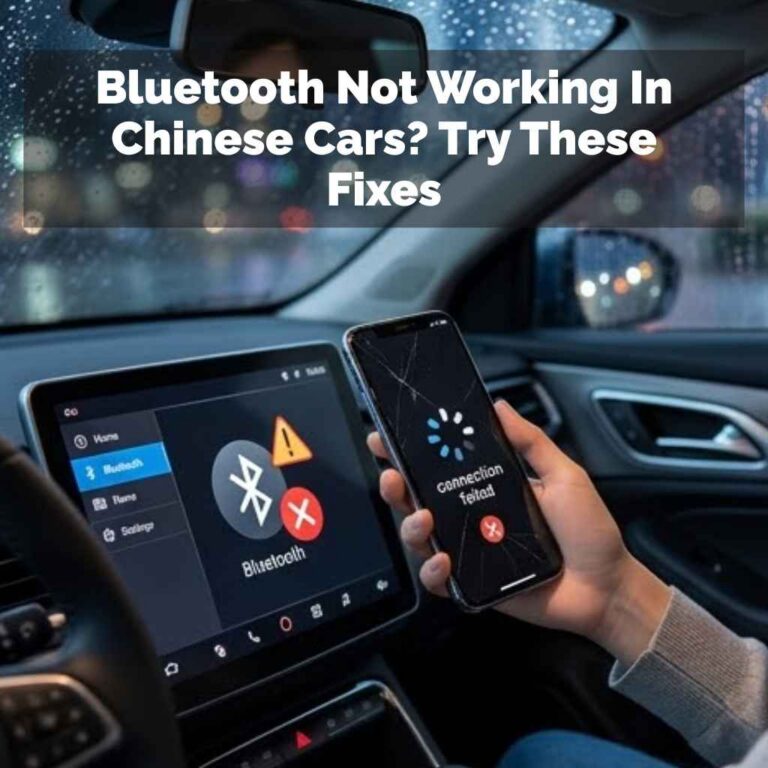 Bluetooth Not Working In Chinese Cars