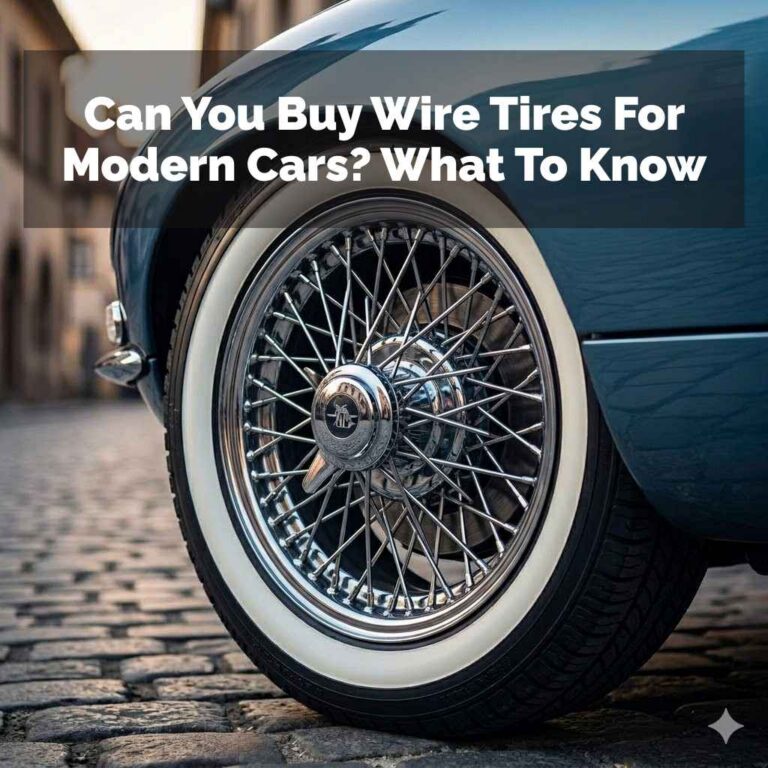 Can You Buy Wire Tires For Modern Cars