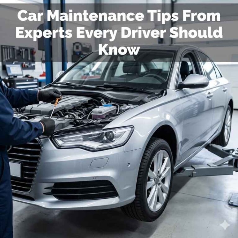 Car Maintenance Tips From Experts Every Driver Should Know