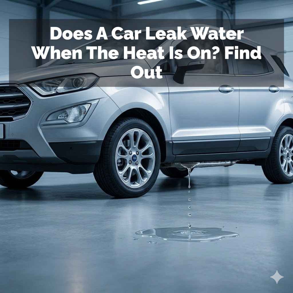 Does A Car Leak Water When The Heat Is On