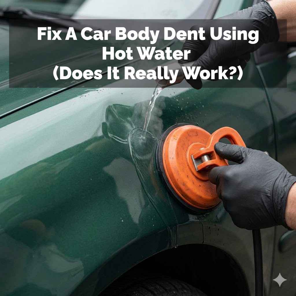 Fix A Car Body Dent Using Hot Water
