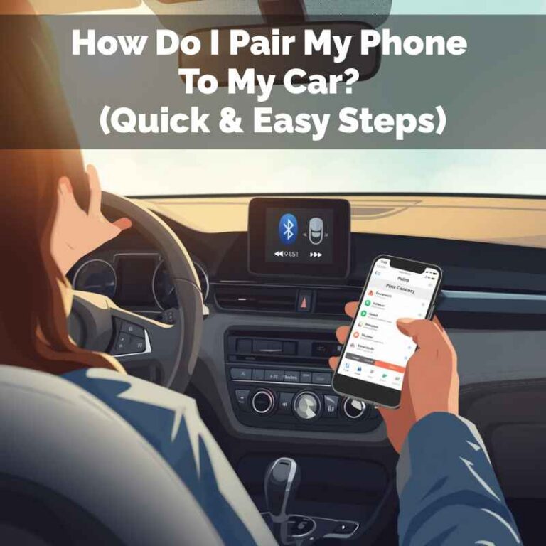 How Do I Pair My Phone To My Car