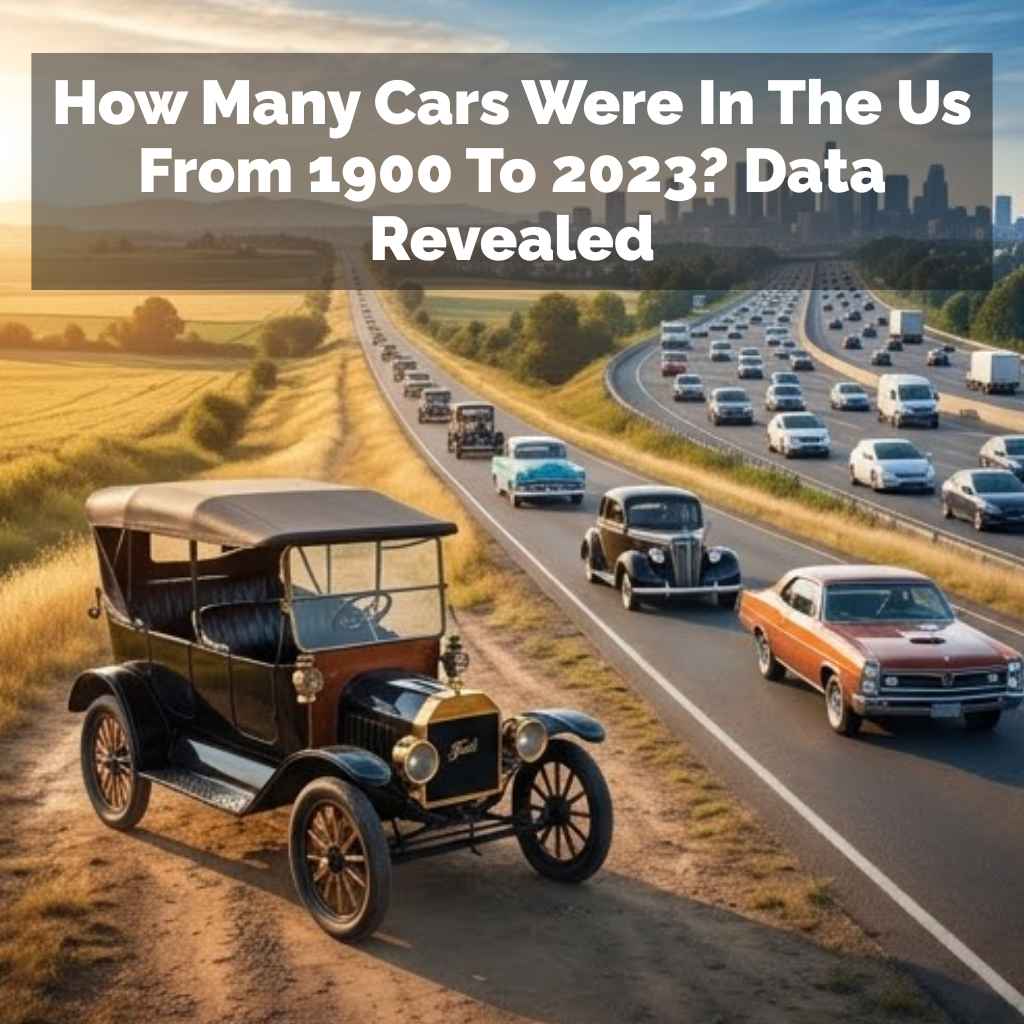 How Many Cars Were In The Us From 1900 To 2023