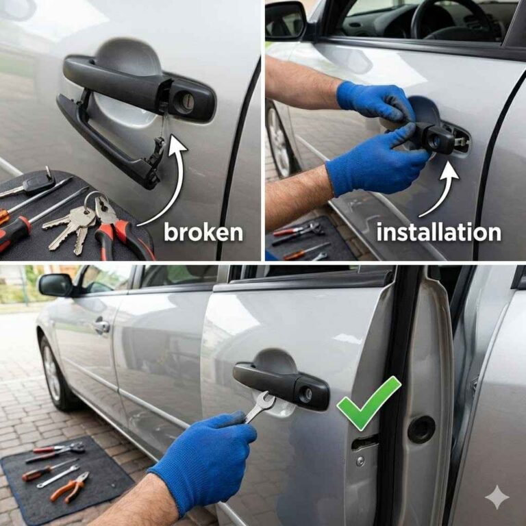 How To Fix A Broken Door Handle On A Car