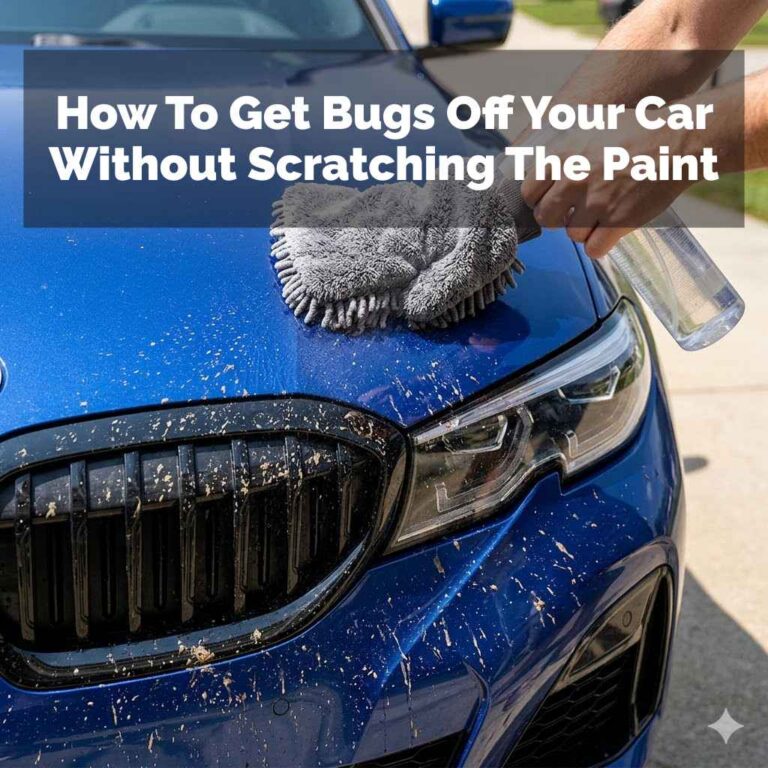 How To Get Bugs Off Your Car Without Scratching The Paint