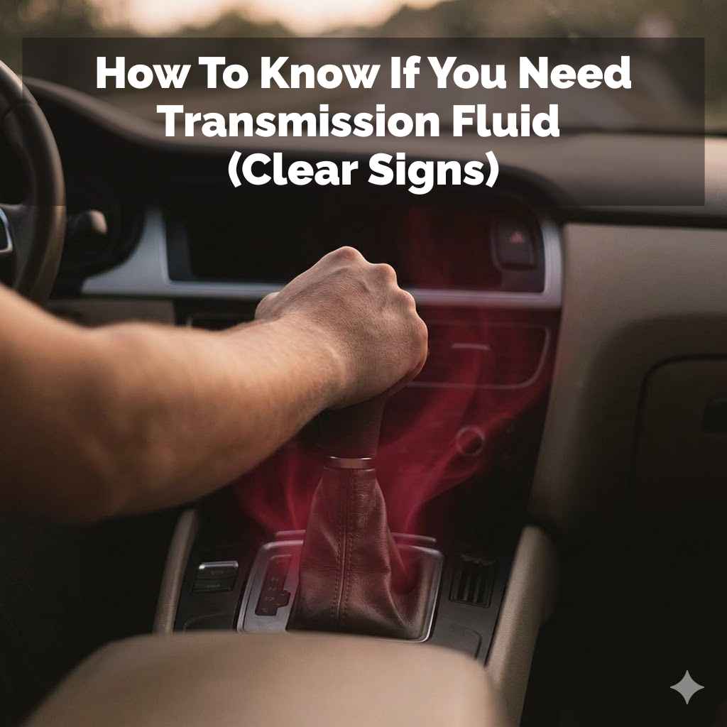 How To Know If You Need Transmission Fluid