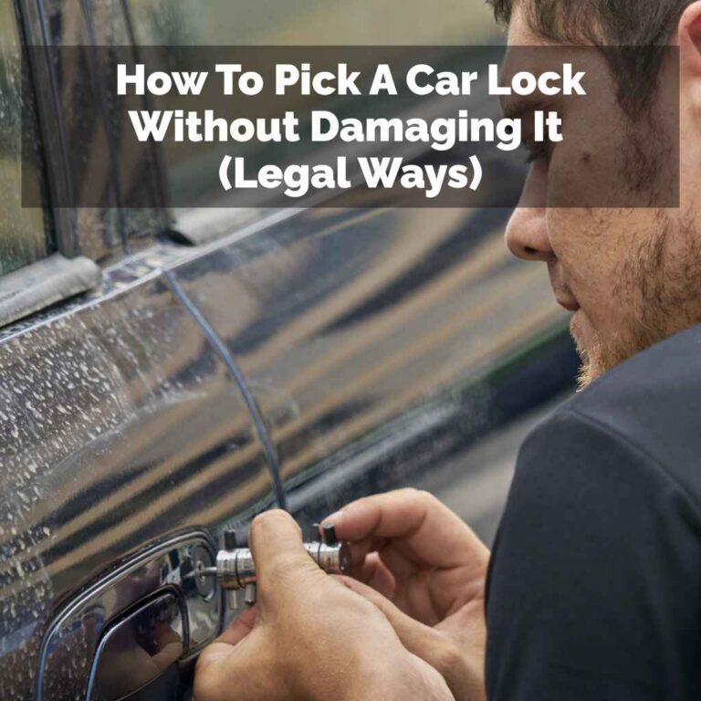 How To Pick A Car Lock Without Damaging It