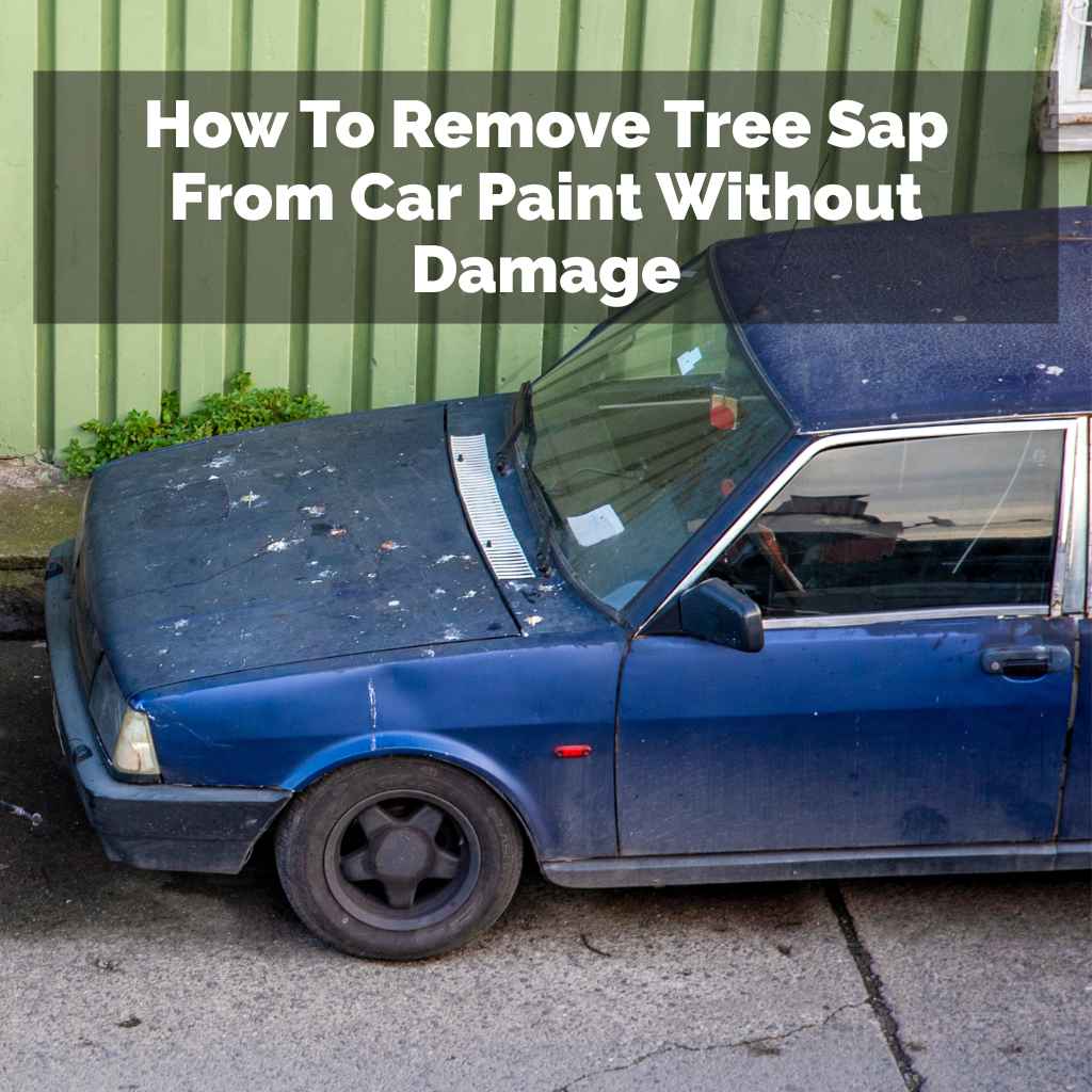 How To Remove Tree Sap From Car Paint Without Damage