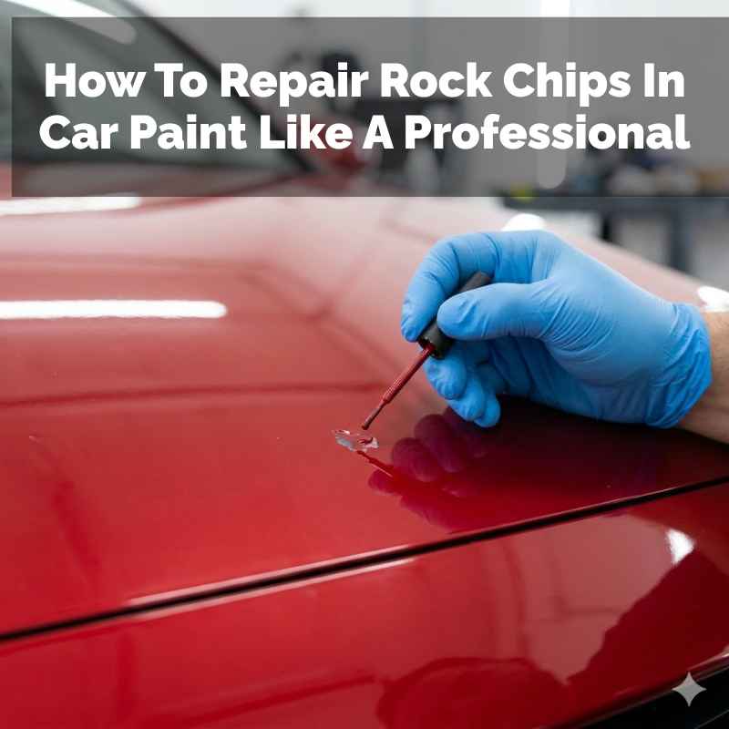 How To Repair Rock Chips In Car Paint Like A Professional