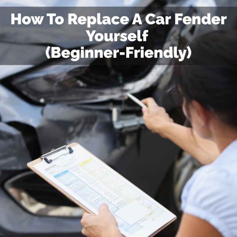 How To Replace A Car Fender Yourself