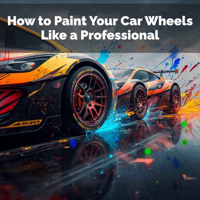 How to Paint Your Car Wheels Like a Professional